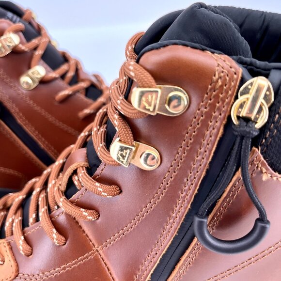 Pajar Fortuo 2.0 Boot Size 9.5M Brown Black Waterproof Leather Lace-Up - Picture 4 of 16